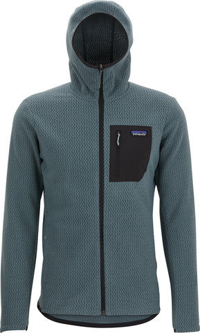 Patagonia Suéter con capucha R1 Air Full-Zip Hoody - nouveau green/M