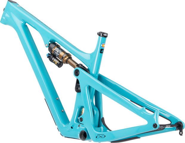 Yeti Cycles Kit de Cadre SB130 TURQ Carbon 29" - turquoise/L