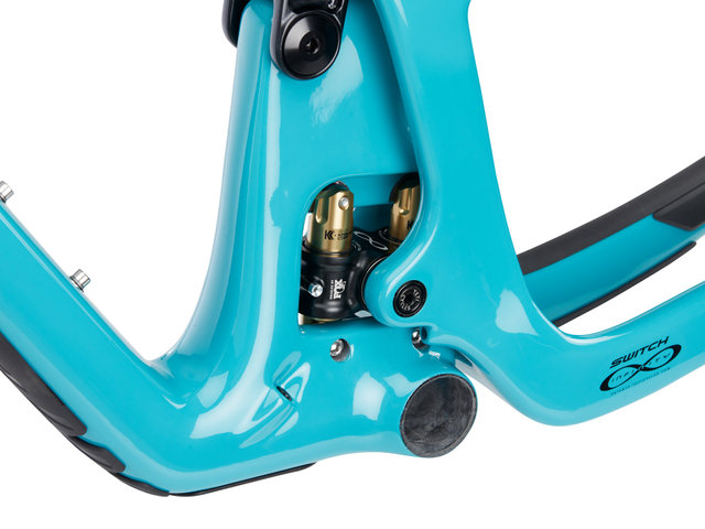 Yeti Cycles Kit de Cadre SB130 TURQ Carbon 29" - turquoise/L