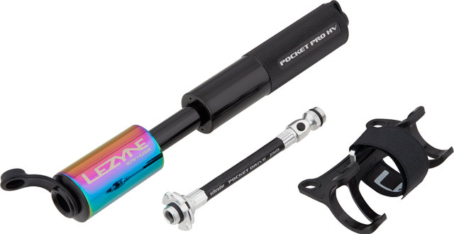 Lezyne Mini-Pompe Pocket Drive Pro HV - neo metallic/universal