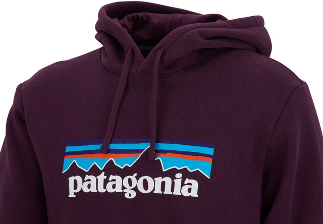 Patagonia Sudadera con capucha P-6 Logo Uprisal - night plum/M