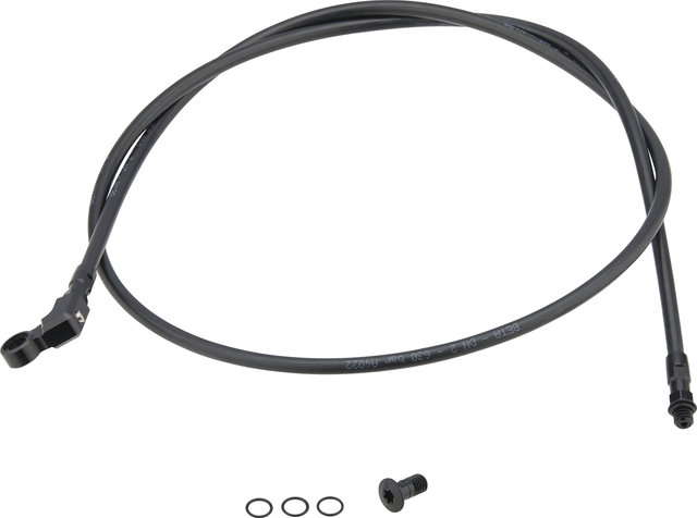 Trickstuff Beta Kevlar Brake Line Kit Angled/Straight for Piccola - black / black/900 mm