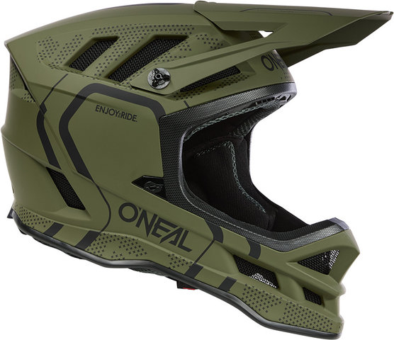 O'NEAL Blade Polyacrylite Full-Face Helmet - strike-olive-black | 55 - 56 cm