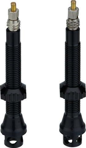 WTB TCS AL Max-Flow Tubelessventil - 2 Stück - schwarz/SV