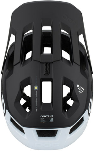 POC Kortal Race MIPS Casco, Unisex Adulto, Hydrogen White/Uranium