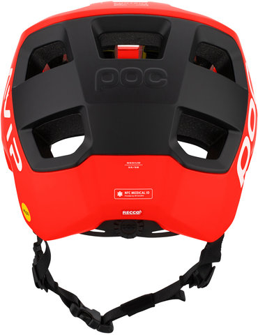Kortal Race MIPS Helm - fluorescent orange AVIP-uranium black matt/55 - 58 cm