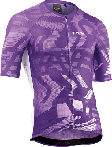 Northwave Maillot Blade Air manches courtes - dark purple-white/M
