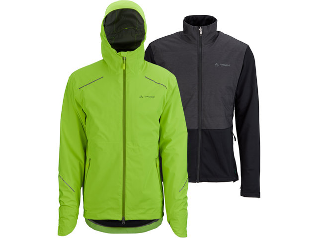 Men's Yaras 3in1 Jacket - neon yellow/M