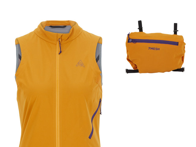 Chaleco para damas S2S - butterscotch/S