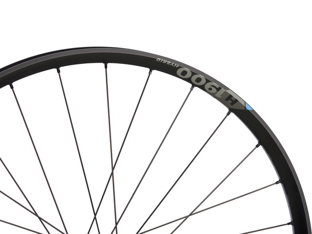 H 1900 SPLINE 27.5" 30 Boost Center Lock Disc Hybrid Wheelset - black/27.5" set (front 15x110/Boost+ rear 12x148 Boost) SRAM XD