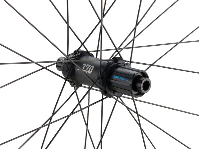 Juego de ruedas H 1900 SPLINE 27,5" 35 Boost Disc Center Lock Hybrid - negro/27,5" set (RD 15x110 Boost + RT 12x148 Boost) Shimano