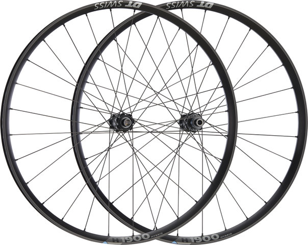 DT Swiss H 1900 SPLINE 29" 35 Boost Center Lock Disc Hybrid Wheelset - black/29" set (front 15x110 Boost + rear 12x148 Boost) SRAM XD