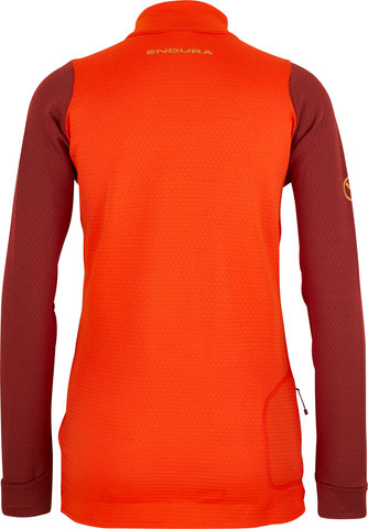 SingleTrack Fleece Damen Trikot - paprika/M