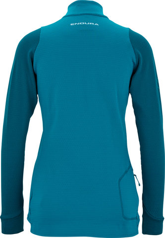 SingleTrack Fleece Damen Trikot - deep teal/S