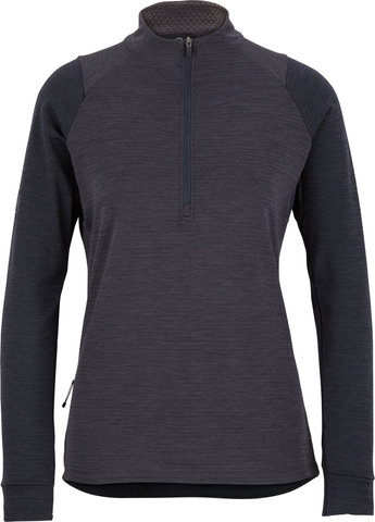 SingleTrack Fleece Damen Trikot - black/S