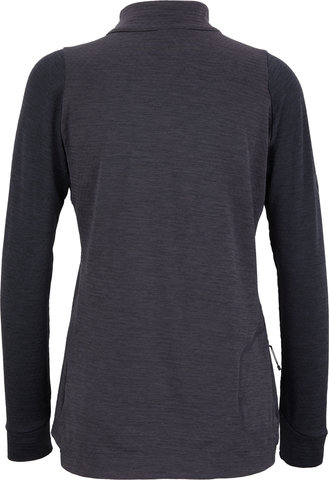 SingleTrack Fleece Damen Trikot - black/S