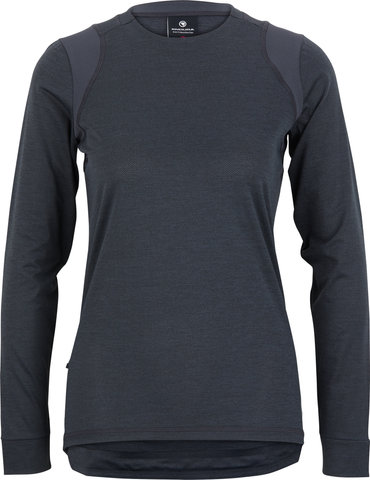 Endura SingleTrack L/S Damen Trikot - matte grey/S