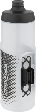 Bidon TWIST 600 ml Modèle 2023 - transparent-blanc/600 ml