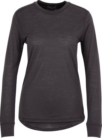 Camiseta para damas Capilene Cool Merino L/S - black/S