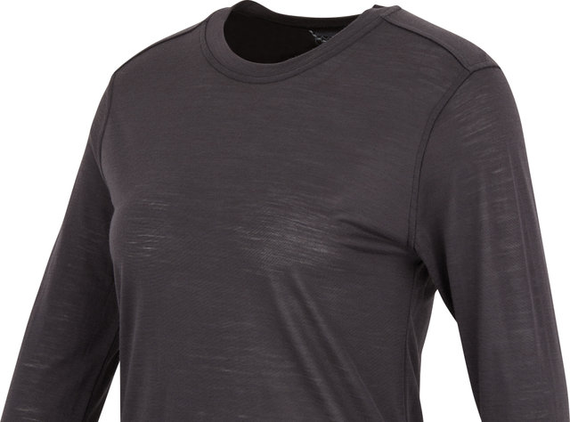Camiseta para damas Capilene Cool Merino L/S - black/S