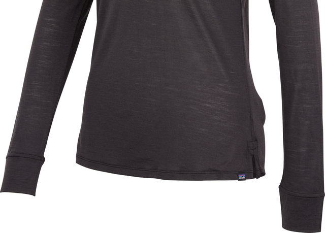 Camiseta para damas Capilene Cool Merino L/S - black/S