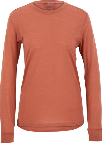 Camiseta para damas Capilene Cool Merino L/S - burl red/S