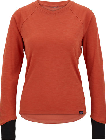 Patagonia Maillot pour Dames Dirt Craft L/S - quartz coral/S