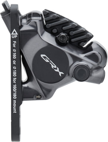 Shimano Pinza de frenos GRX BR-RX820 con pastillas de resina - negro/RD Flat Mount