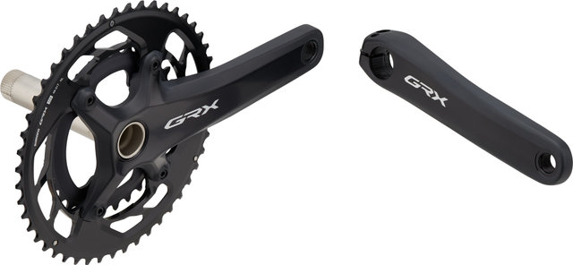 Shimano GRX FC-RX820-2 Hollowtech II Crankset - black/175.0 mm 31-48