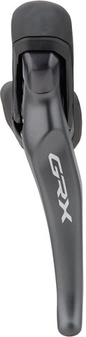 Shimano GRX STI ST-RX820 2-/12-speed Shift/Brake Lever - black-grey/2-speed