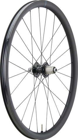 Shimano WH-RX880-TL Disc Center Lock Carbon 28" Laufradsatz - schwarz/28" Satz (VR 12x100 + HR 12x142) Shimano Road 12-fach