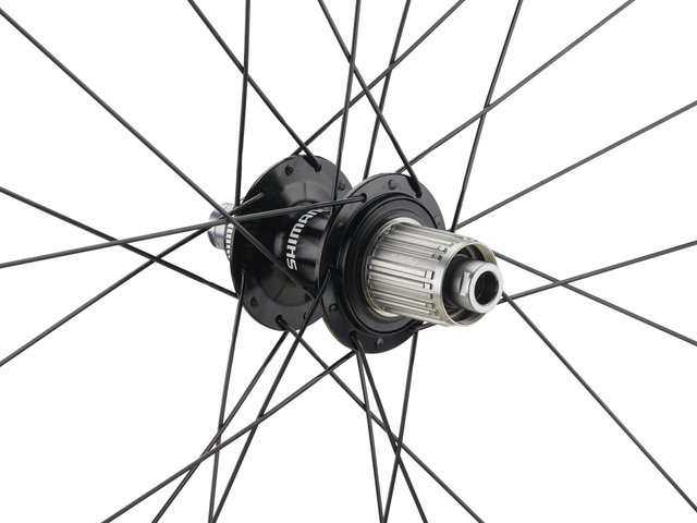 Shimano WH-RX880-TL Disc Center Lock Carbon 28" Laufradsatz - schwarz/28" Satz (VR 12x100 + HR 12x142) Shimano Road 12-fach