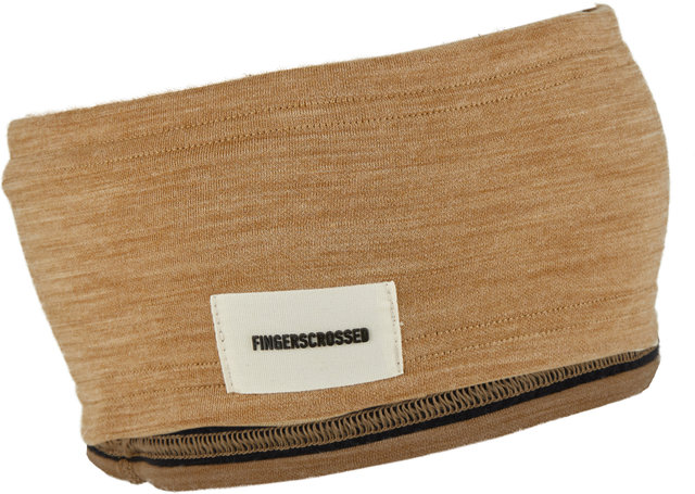 FINGERSCROSSED Headband - camel/one size