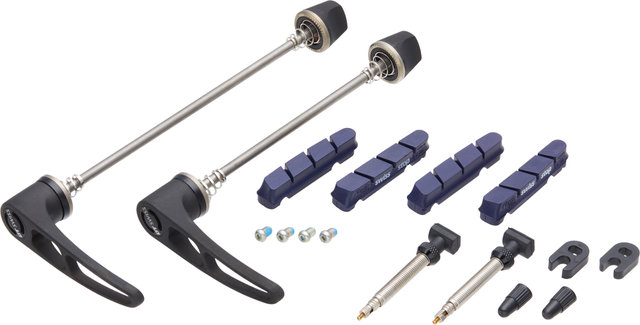 PR 1400 DICUT OXiC 32 28" Laufradsatz - Werkstattverpackung - schwarz/28" Satz (VR 9x100 + HR 10x130) Shimano