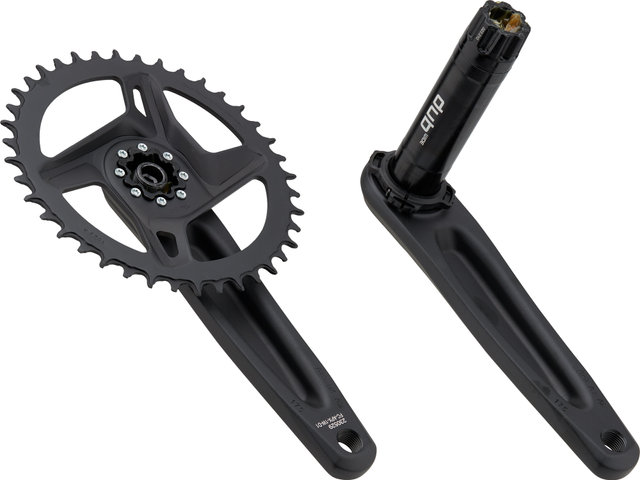 SRAM Apex 1 Wide DUB DM 1x12-fach Kurbelgarnitur - black/175,0 mm 40 Zähne