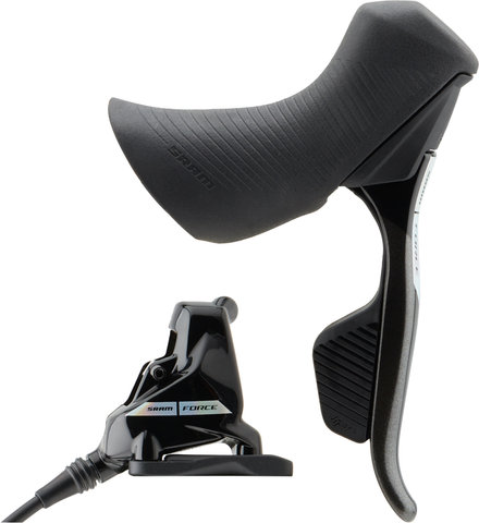 Force D2 eTap AXS HRD Disc Brake with Shift/Brake Lever - black-iridescent/rear