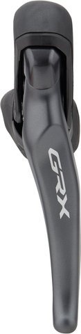 Shimano Freno de disco GRX BR-RX820 + ST-RX820-LA Remote - negro-gris/rueda delantera