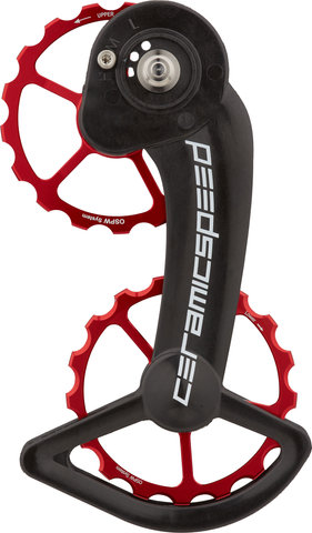 CeramicSpeed Système de Galets de Dérailleur OSPW pour SRAM mécanique - red/universal