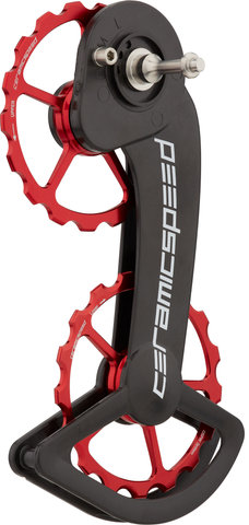 CeramicSpeed OSPW Derailleur Pulley System for SRAM, mechanical - red/universal