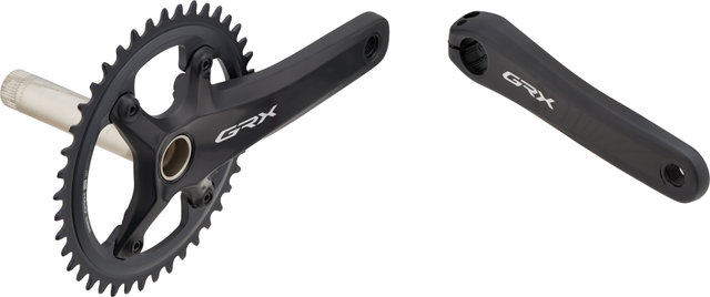 Shimano GRX FC-RX820-1 Hollowtech II Crankset - black/172.5 mm 42 tooth