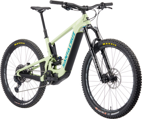 Santa Cruz Vélo Tout-Terrain Électrique Heckler 9 C S 29" - gloss avocado green/L