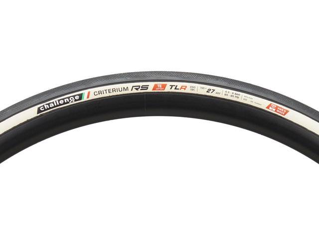 Challenge Criterium RS TE Handmade TLR 28" Folding Tyre - black-white/27-622 (700x27c)
