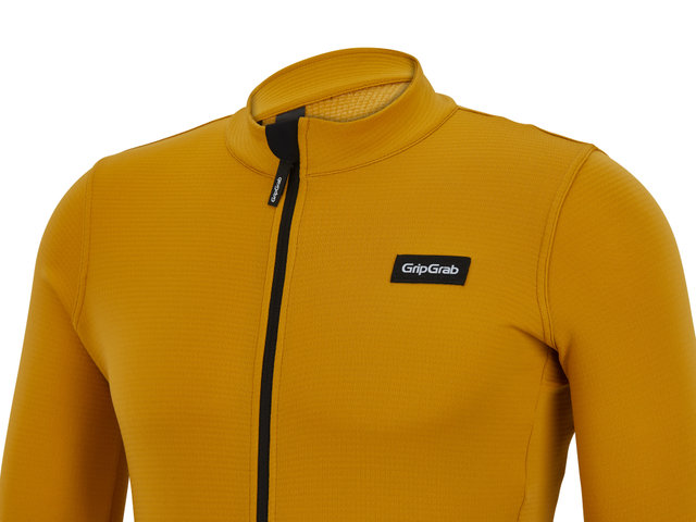 GripGrab Gravelin Merinotech Thermal L/S Jersey - mustard yellow/M