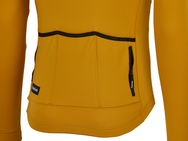 GripGrab Gravelin Merinotech Thermal L/S Trikot - mustard yellow/M