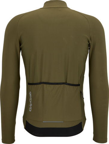 Maillot ThermaPace Thermal L/S - olive green/M