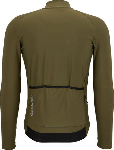 GripGrab ThermaPace Thermal L/S Trikot - olive green/M