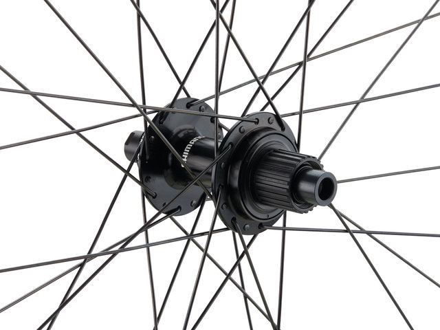 bc basic Rueda Mountain Deore Disc Center Lock P-22 29" Boost - negro/29" RT 12x148 Boost Shimano Micro Spline