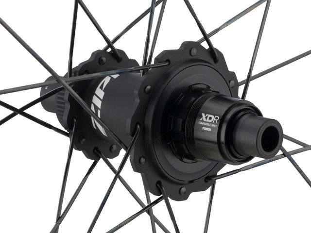 Zipp Rueda 808 NSW Carbon Clincher Tubeless Disc Center Lock - matte black-gloss black/28" rear 12x142 SRAM XDR