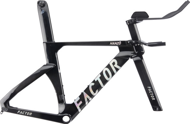 Factor Hanzo Time Trial Frameset - chrome/M/12 mm Thru Axle