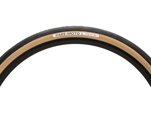 Panaracer Cubierta plegable Pacenti Pari-Moto 27,5" - black-amber/27,5x1,75 (42-584)